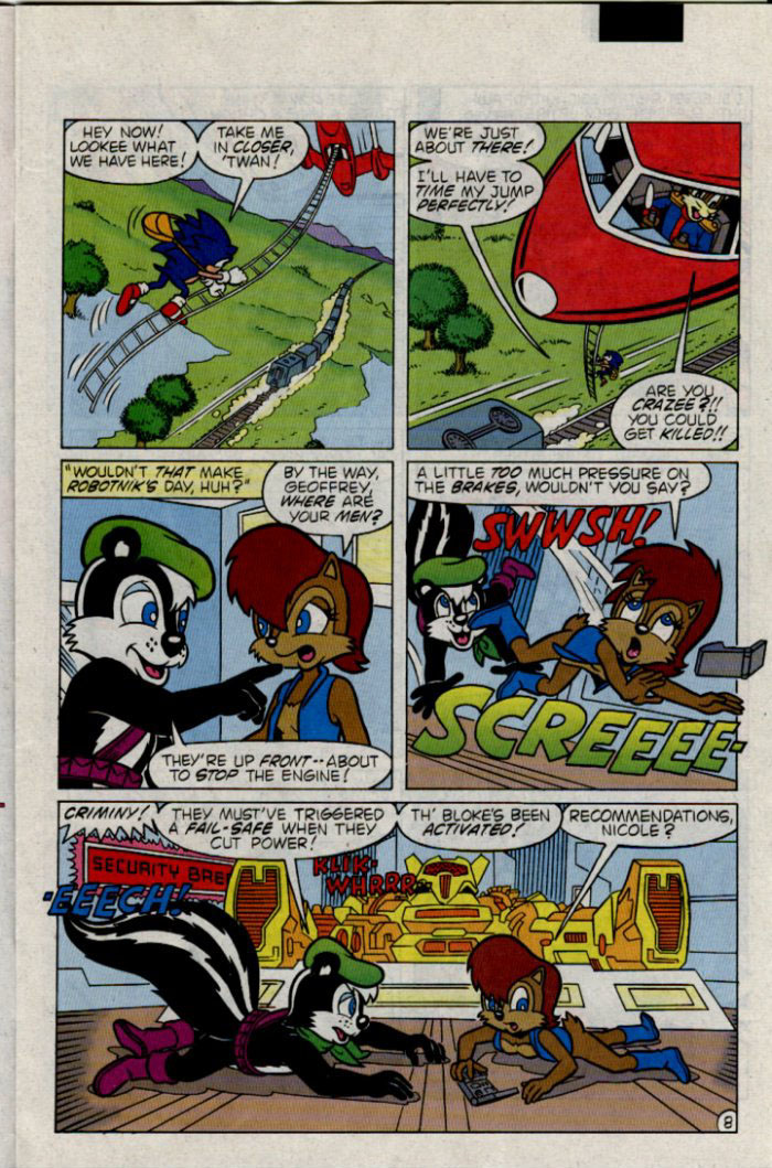 Sonic - Archie Adventure Series February 1996 Page 8